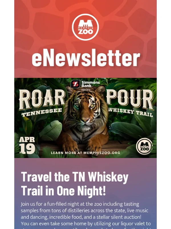 Memphis Zoo - ? Hop on Over,Travel the TN ? Trail,& Travel Back in Time