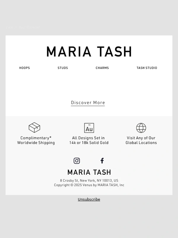 Maria Tash - The Gift of Choice