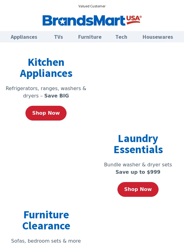 BrandsMart USA - Shop Now or Miss Out – Clearance Deals Disappear Soon!