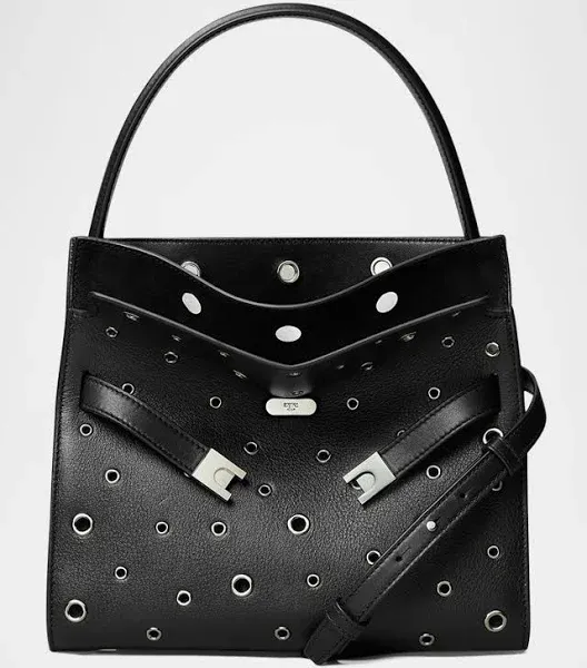 Tory Burch Lee Radziwill Leather Double Bag