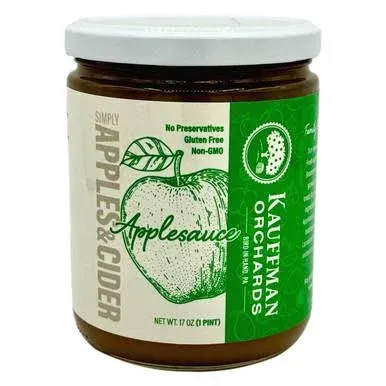 Kauffman Orchards Simply Apples & Cider Applesauce