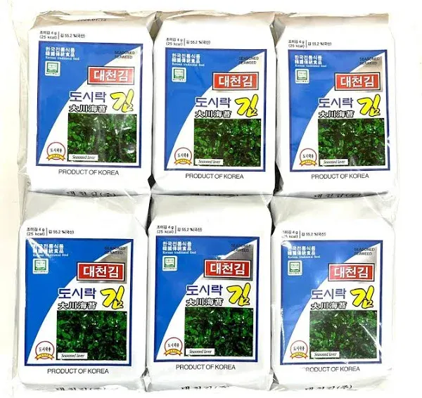 Dried Seaweed / 대천 도시락 김