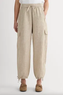 Everlane Cargo Curve Pant in Linen