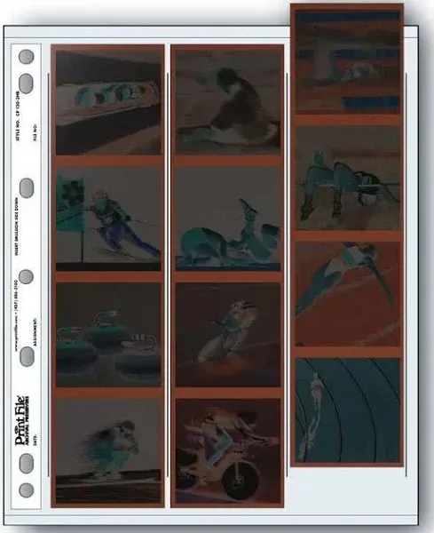 120 Size Negative Pages (Pack of 25)