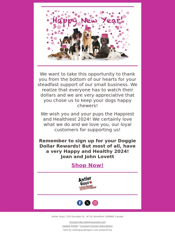 Rogers - Happy New Year!