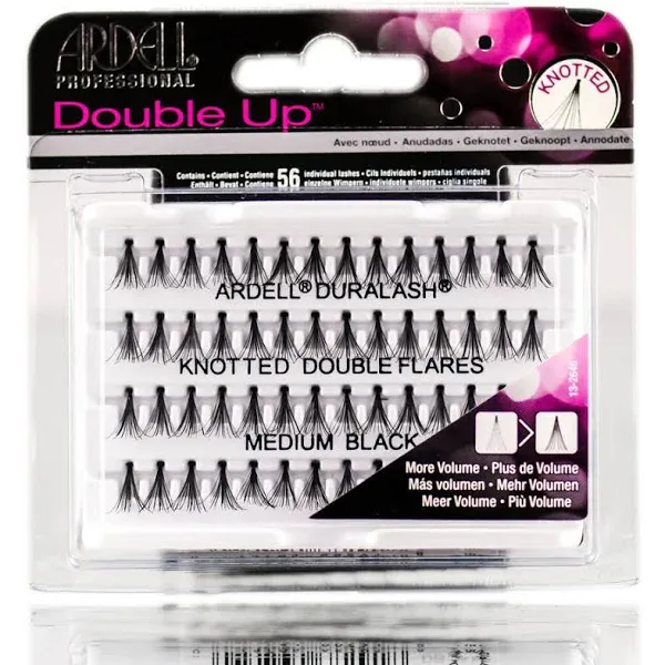 Ardell Double Up Individuals Knot-Free Lashes Short Brown