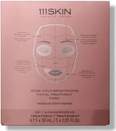 111skin Rose Gold Brightening Facial Treatment Mask