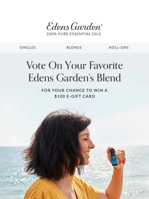 Edens Garden - Want $100? Vote On Your Favorite Edens Garden Blend!