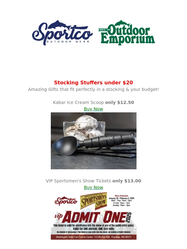 Sportco - ? Budget-Friendly Stocking Stuffers Under $20 ?
