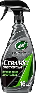 Turtle Wax 53409 Hybrid Solutions Ceramic Spray Coating, Incredible Shine and Protection for Car Paint, Extreme Water Beading, Safe for Cars, Trucks, Motorcycles, RV's and More, 16 oz. (Pack of 1)