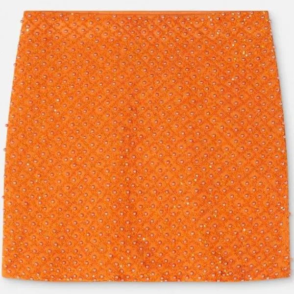 Versace Jeans Couture Embellished Mini Skirt