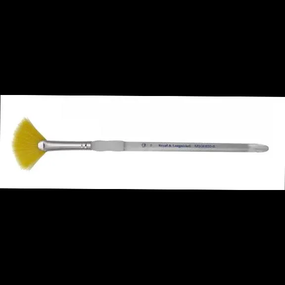 Royal Brush Soft-Grip Golden Taklon Fan Brush