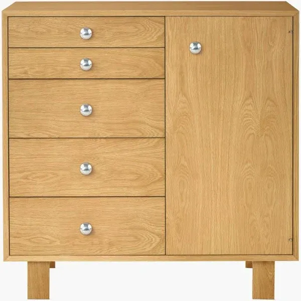 Herman Miller Nelson Basic Cabinet Series 5-Drawer Door