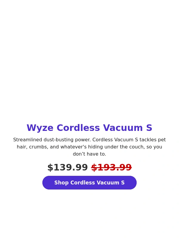 Wyze - Save up to 50% OFF during Mother's Day Sale