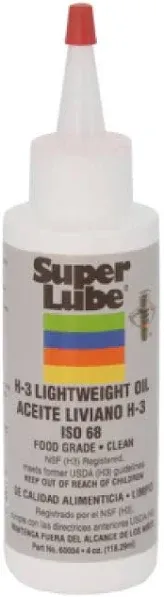 Super Lube Oil 4 oz Bottle 60004