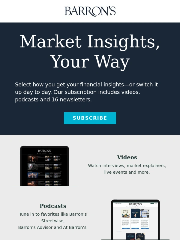 Barron's - Follow Top Market Minds