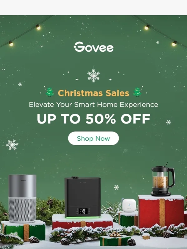 Govee - ?️Jingle All The Way: Quality Life Delivered!