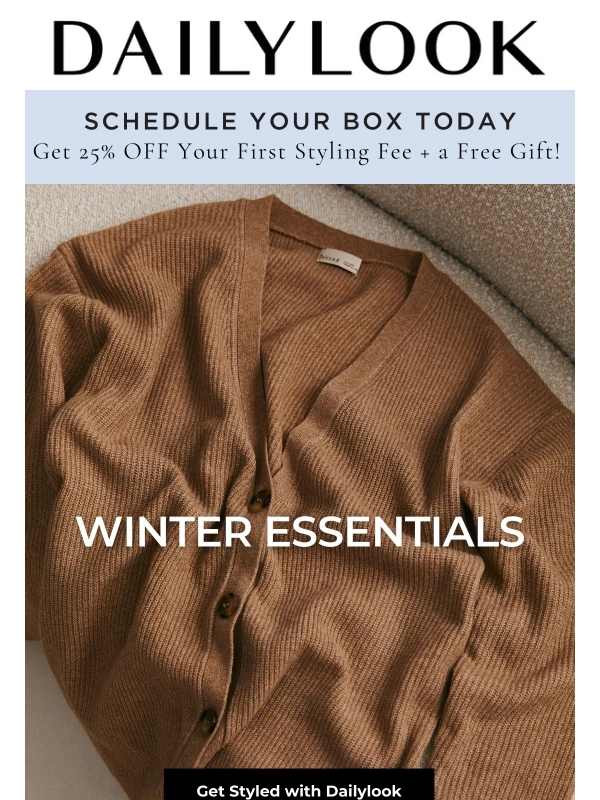 Daily Look - Winter Essentials ❄️