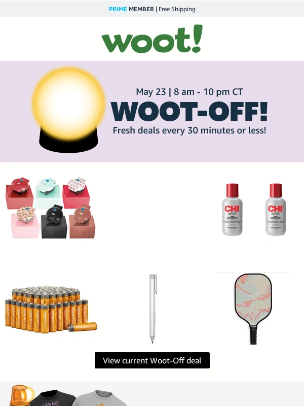 Woot - ?MAY WOOT-OFF RIGHT NOW! GO GO GO?