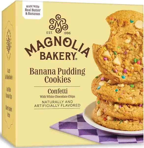 Magnolia Bakery Confetti Banana Pudding Cookies