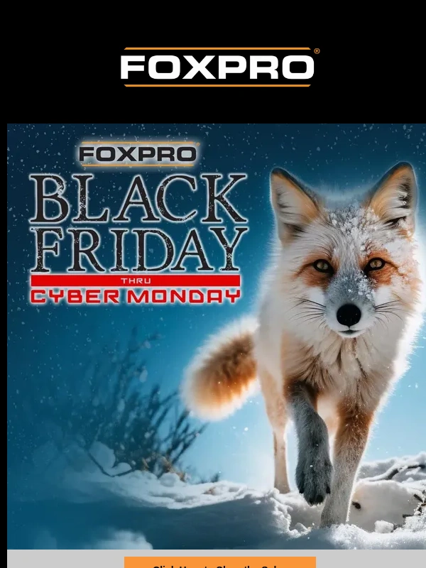 Foxpro - Happening Now | FOXPRO Black Friday through Cyber Monday Sales
