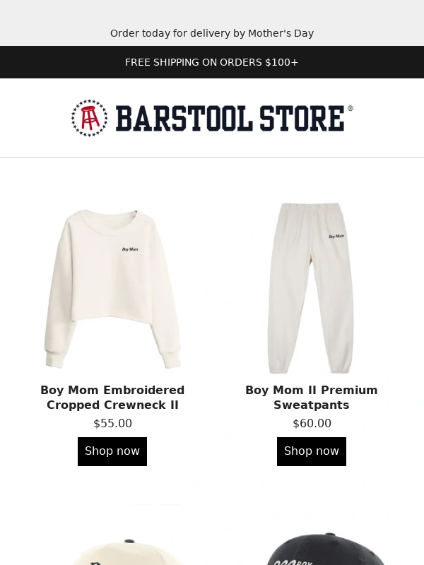 BARSTOOL STORE - Last Chance For Mother's Day Gifting