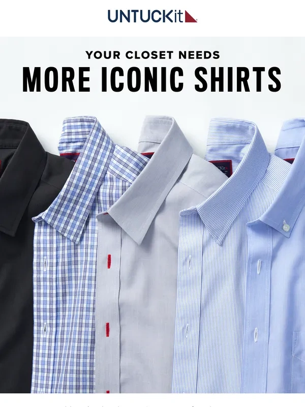 UNTUCKit - The Perfect Closet Staples