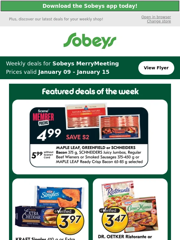 Sobeys - Shop confidently with our 100% Fresh Guarantee!