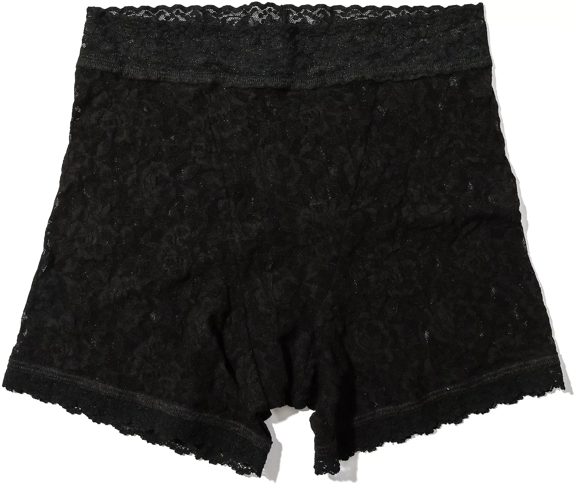 Hanky Panky Women's Signature Lace Boxer Brief - Black,