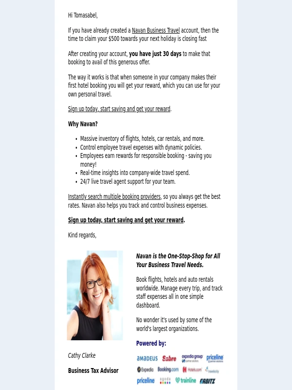 Qobuz - Navan – Your $500 Bonus is at Risk – Book in 30 Days!