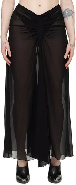 MISBHV Ruched Maxi Skirt