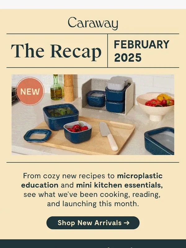 Caraway - The February Recap