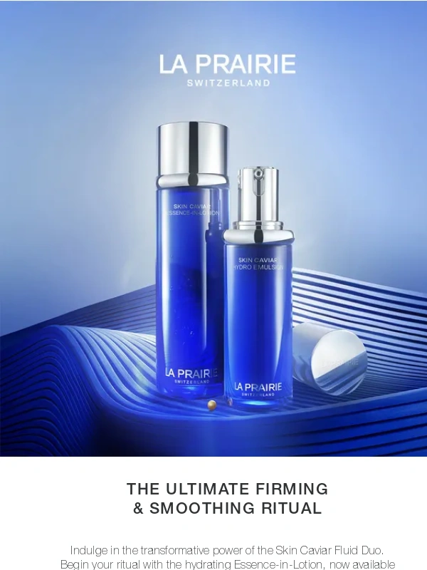 La Prairie - Firmer,smoother skin with the power of Skin Caviar