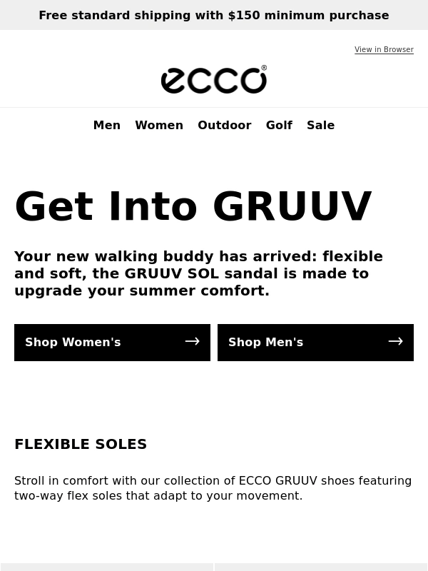 ECCO - Just In: ECCO GRUUV Sandals