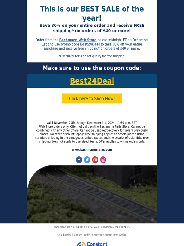 Bachmann Trains - These are the BIGGEST SAVINGS of the year