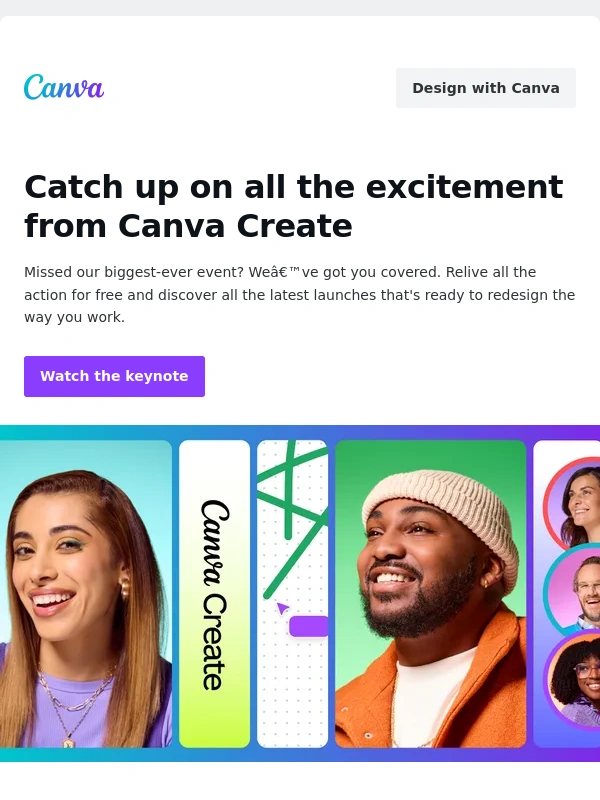 Canva - The biggest announcements from Canva Create ?