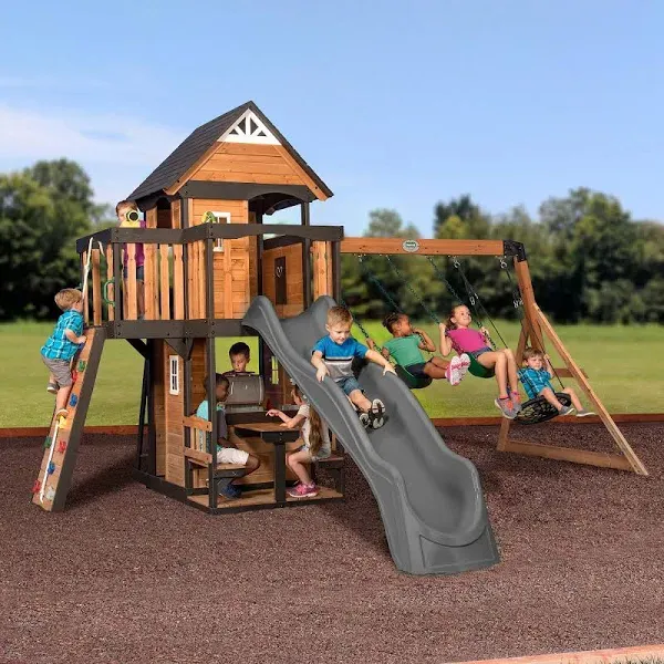Backyard Discovery Canyon Creek Swing Set
