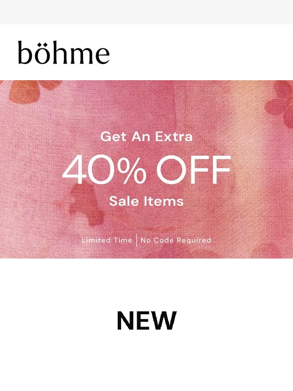 Bohme - NEW ARRIVALS ARE HERE!