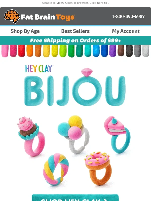 Fat Brain Toys - While Away the Winter With Hey Clay!