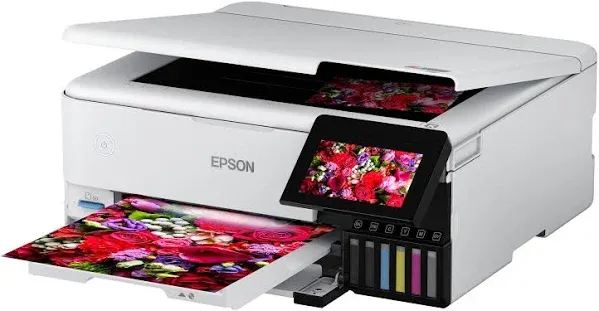 Epson EcoTank ET-8500 Wireless Color All-in-One Inkjet Photo Printer