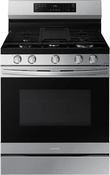 Samsung 6.0 Cu. Ft. Smart Freestanding Gas Range NX60A6511SS