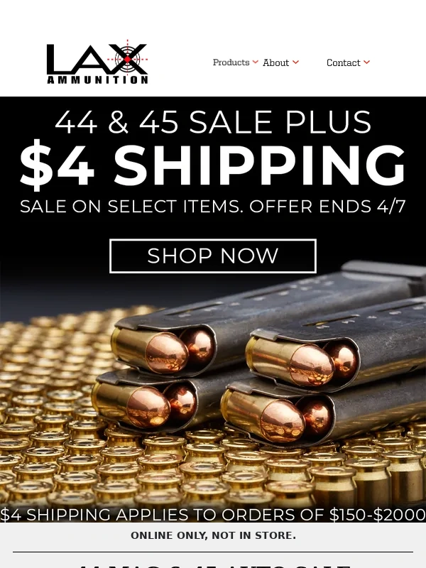 Freedom Munitions - Big Savings + $4 Shipping – Shop Now!