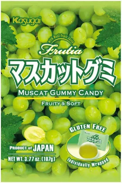 Kasugai Muscat Gummy Candy