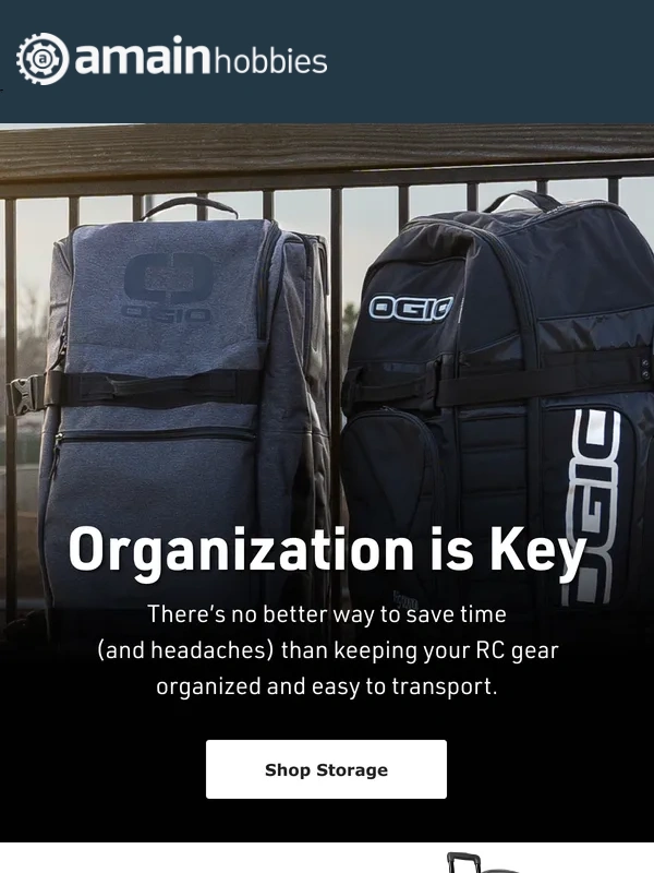 AMain Hobbies - Organization is Key
