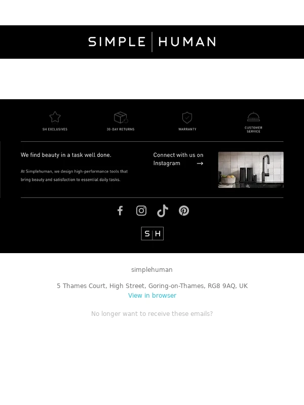 simplehuman - Our Spring Refresh Event is still on!