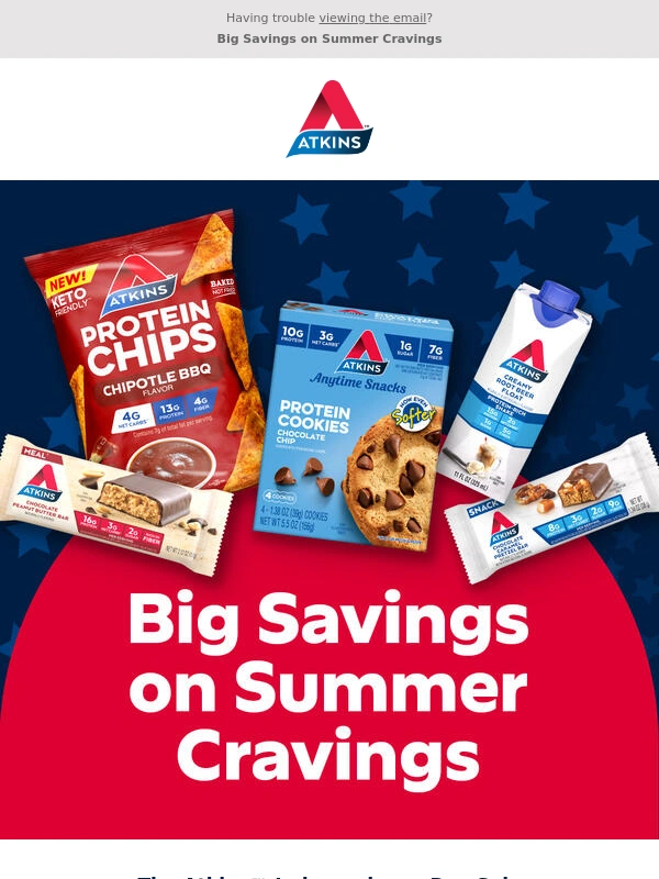 Atkins - Celebrate Independence Day with Atkins