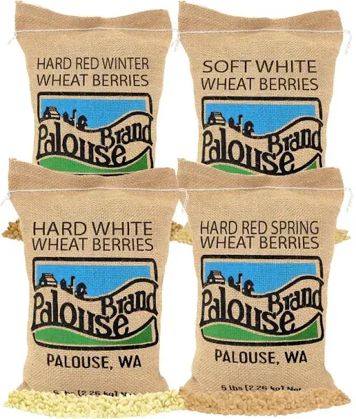 Palouse Brand 20 LBS Wheat Berry Bundle