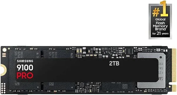 Samsung 9100 PRO SSD NVMe M.2 MZ-VAP