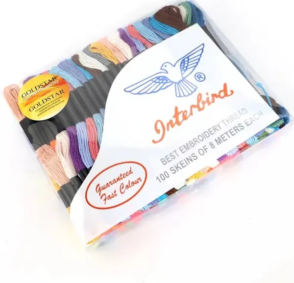 100 Skeins Embroidery Floss