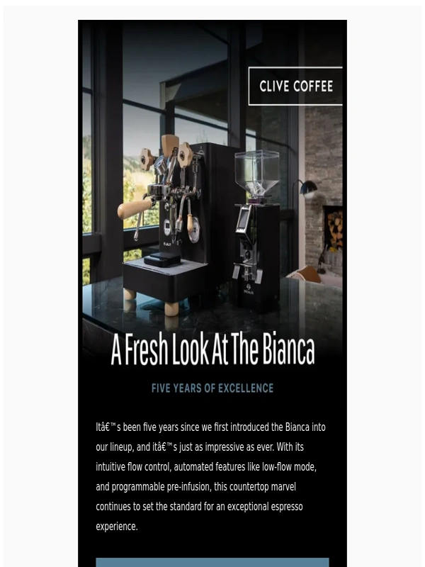 Clive Coffee - A Fresh Look at the Lelit ?